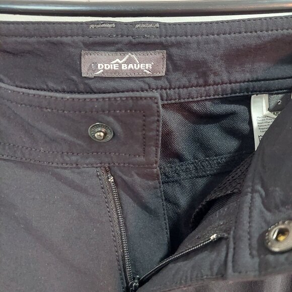 Eddie Bauer Women’s Black Trekking Cargo Pants Size 4 - Picture 4 of 10